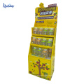 Cardboard display stand for helmet energy drinking display racks